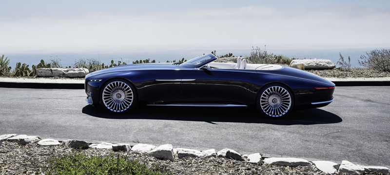 Mercedes-Maybach Electric Vision 6 Cabriolet Concept 2017 